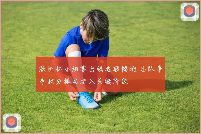 欧洲杯小组赛出线名额揭晓 各队争夺积分排名进入关键阶段